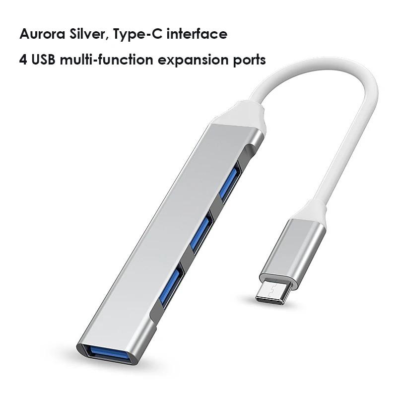 USB C  3.0 C Ÿ 3.1, 4 Ʈ USB , Ƽ ø , OTG , ǻ Ʈ ׼